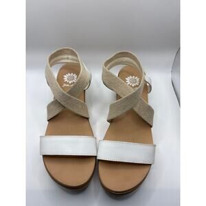 Yellow Box Maldive Wedge Sandal